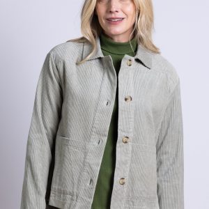 Corduroy Jacket -  Beige