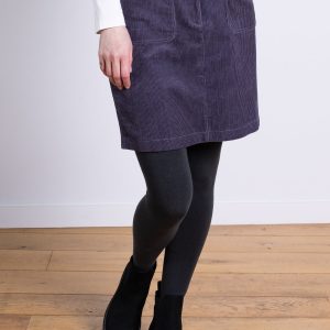 Pocket Mini Skirt - Plum