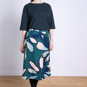 Midi Skirt - Teal Green